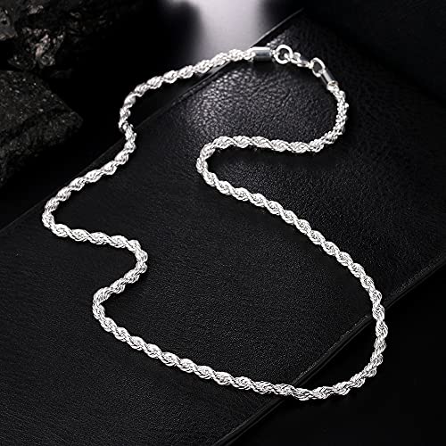 Collier chaîne en corde de chanvre 4mm mixte pour pendentif - 2