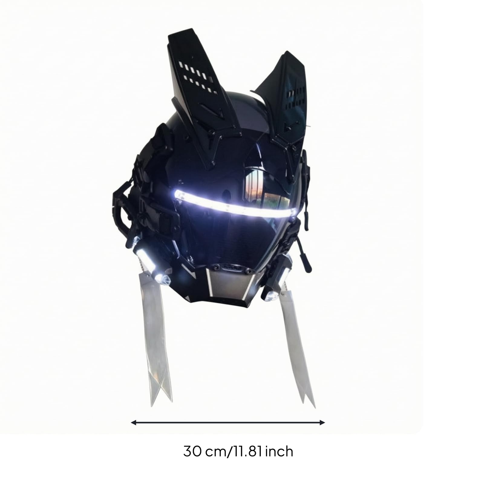 Casco Mecha Luminoso