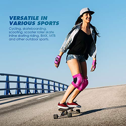 image for JBM Adult Knee Pads Elbow Pads and Wrist Guards Full Protective Gear f