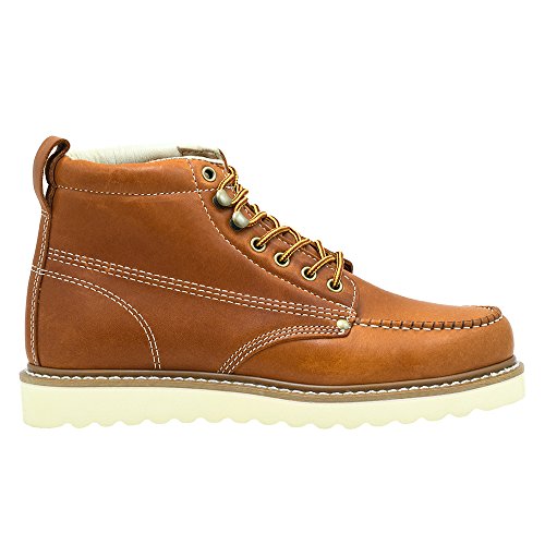 Image of Golden Fox Steel Toe Men's Lightweight Work Boots Moc Toe Boot Insulated