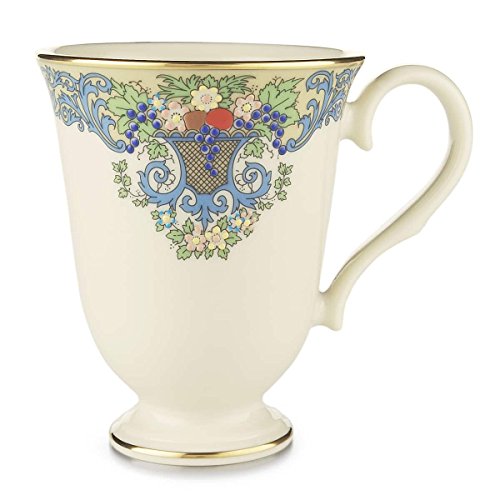 Lenox Autumn Gold Banded Ivory China Accent Mug