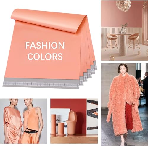 Image of Metronic Large Poly Mailers 19x24 50Pack Thick Shipping Bags, Peach Pink | Self-seal, Strong Adhensive, Tear-resistant Mailers Poly Bags Shipping Envelopes, Large Mailing Bags for Small Business