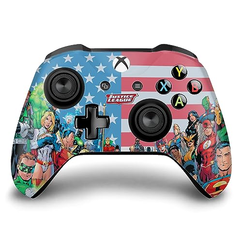 Sticker Xbox One S Justice League pour masquer et protéger la console - 4