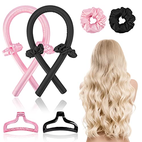 Heatless Hair Curlers Rollers To Sleep In Heatless Curls Headband For Long Hair,No Heat Curling Headband Heatless Curlin