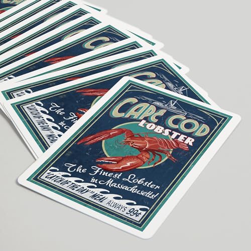 Baraja de poker Cape Cod Massachusetts vintage 52 cartas miniatura 5