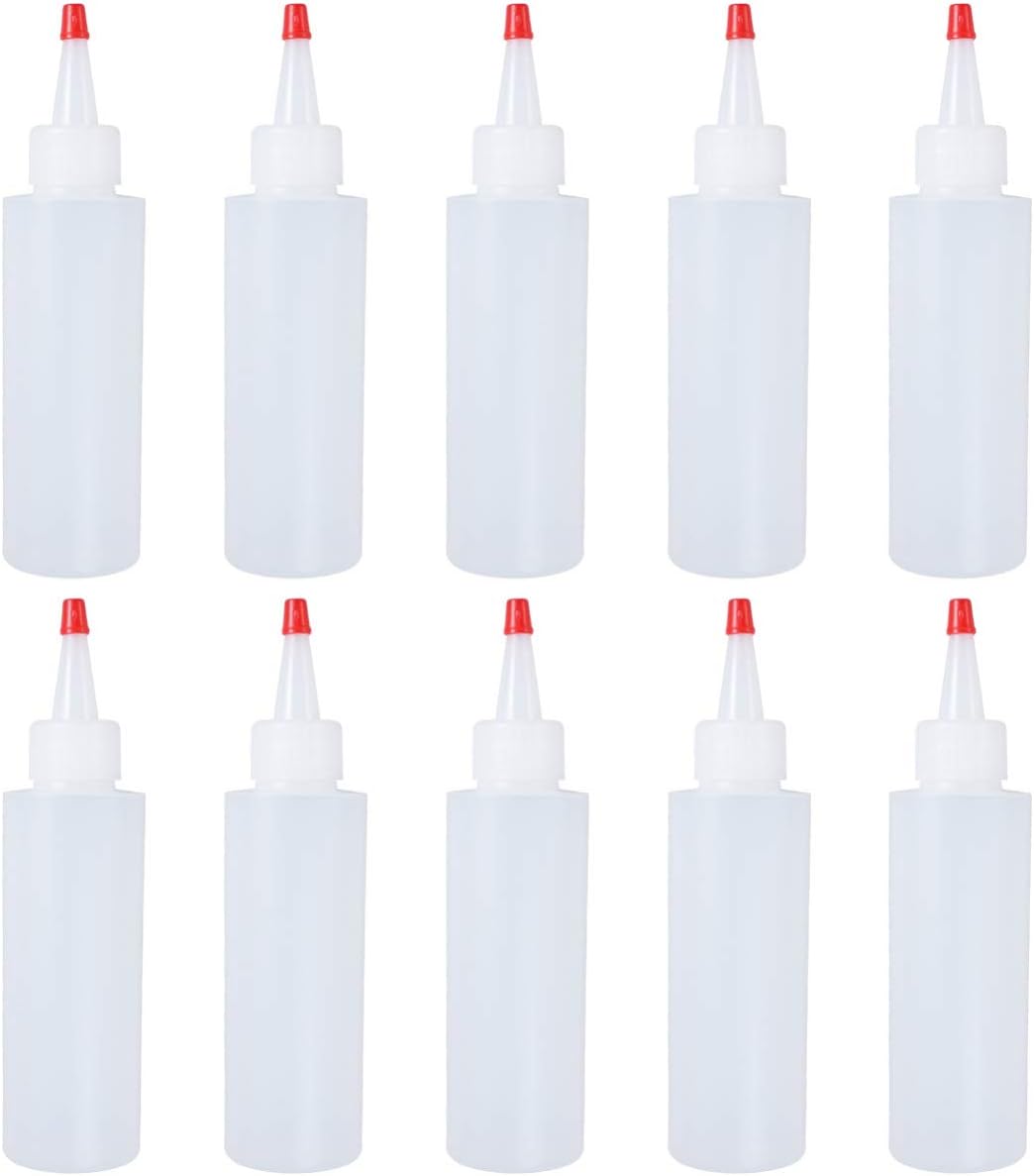 spremere la bottiglia per i condimenti