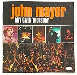 John Mayer Signed Autograph 12x12 Album Vinyl Record LP Insert - Any Given Thursday with James Spence Authentication JSA COA - Guitar God Room for Squares Heavier Things Continuum Battle Studios Born and Raised Paradise Valley The Search for Everything Sob Rock Dead and Company