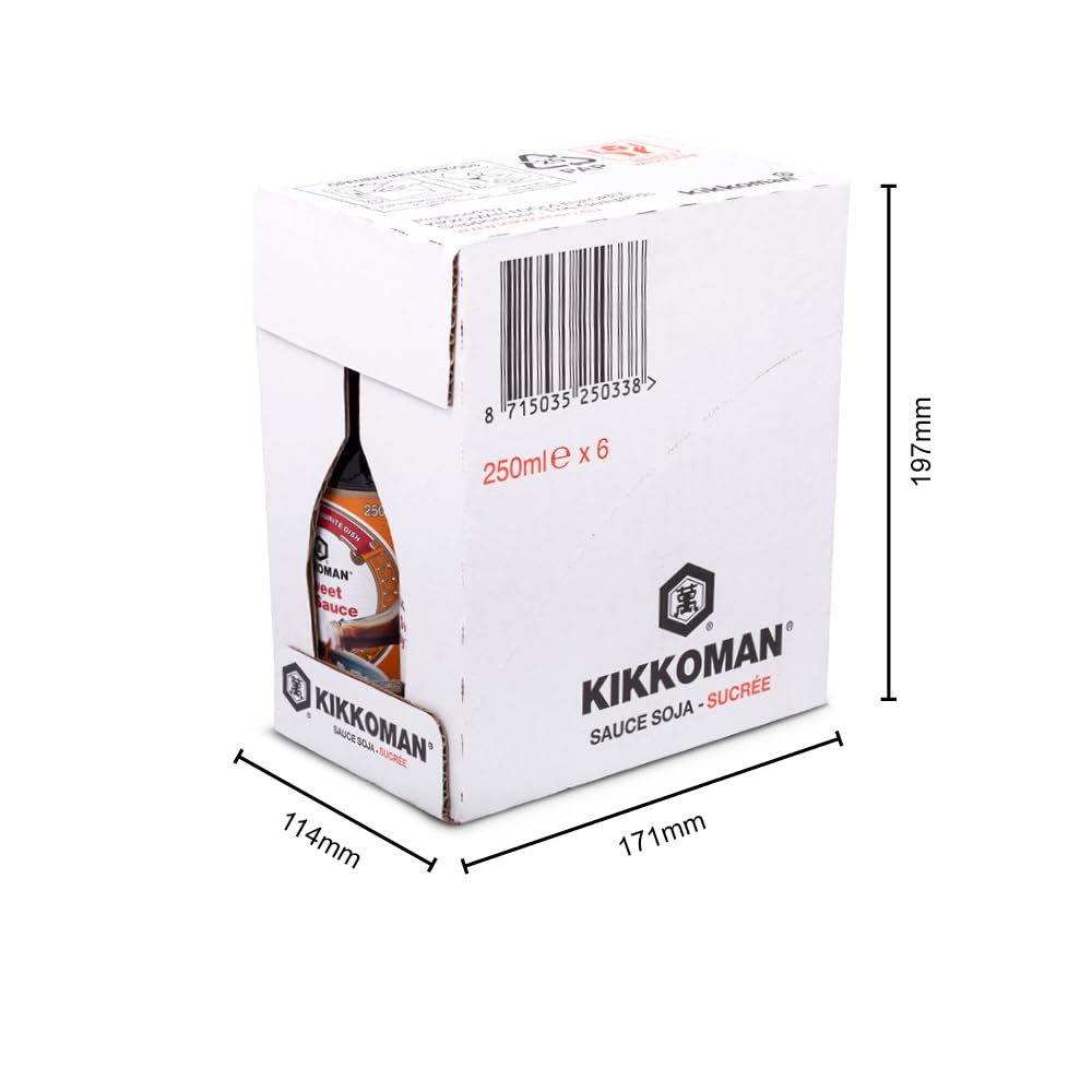 Kikkoman Salsa Di Soia Dolce 6X250 Ml. - 1500 g