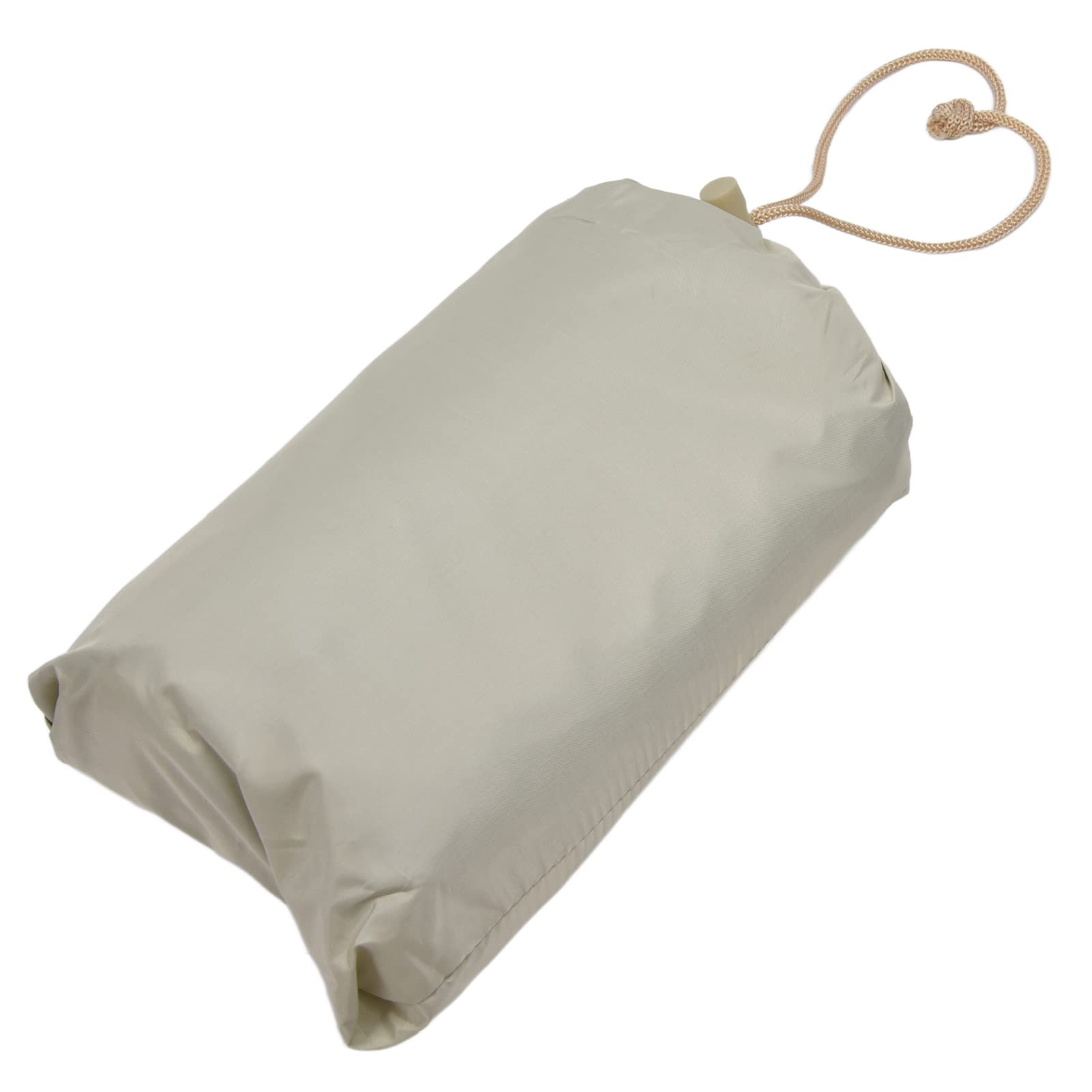 Couverture de fontaine de jardin 210D enduit d'argent Oxford tissu étanche Statue housse de protection pour couverture de Patio extérieur couverture de fontaine(Beige)