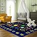 NANAN Kids Rug 3x5 Rug Baby Floor Mat Kids Educational Rug Area Rug for Learning Alphabet Play Mats for Babies and Toddlers Nursery Rug Kids Room Rugs for Bedroom Carpet