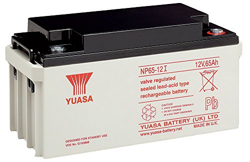 Yuasa Np65-12I - Batteria Al Piombo 12V (Attacco M6)