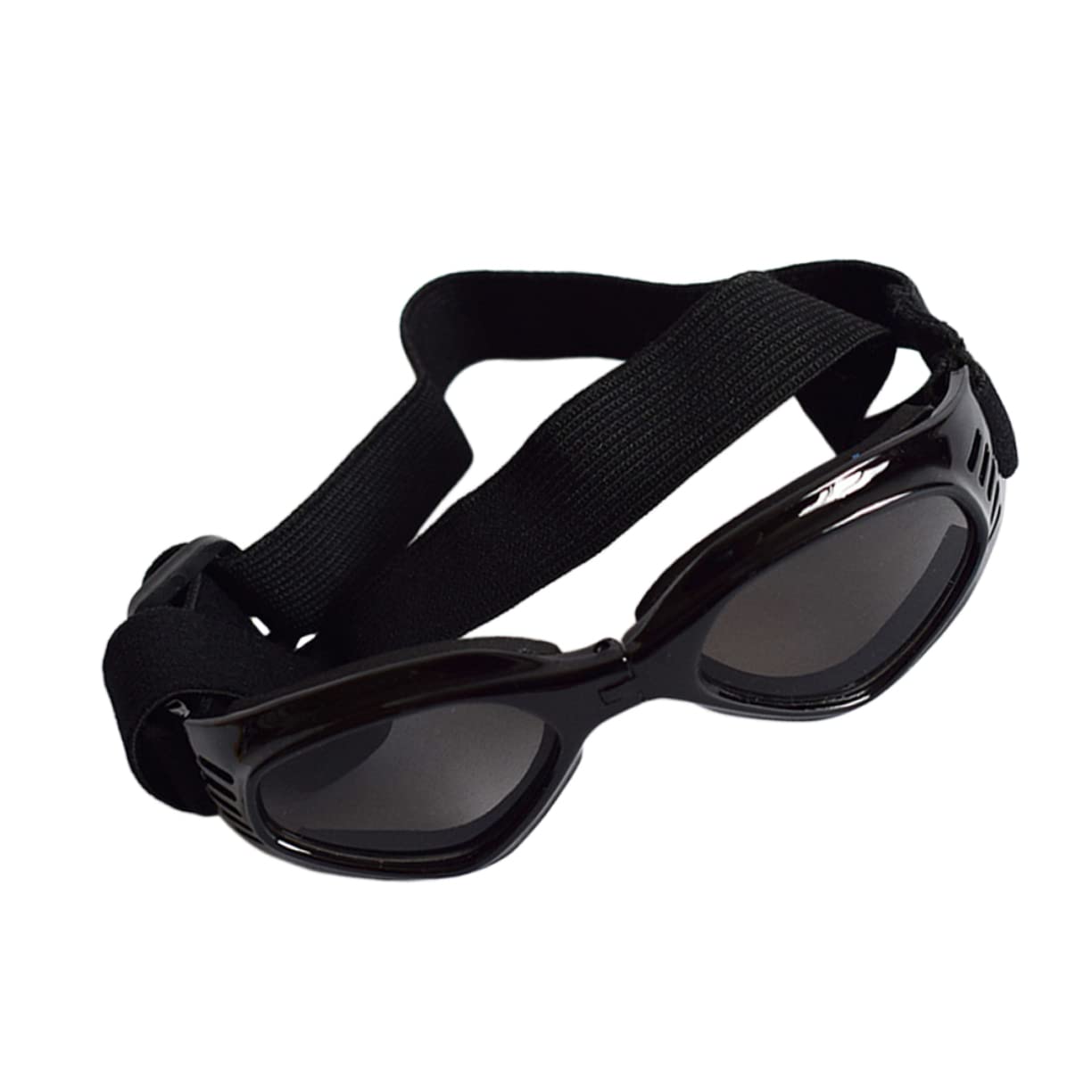 Didiseaon 3pezzi Occhiali Da Sole Per Animali Domestici Occhiali Protettivi Per Cani e Gatti Design Ventilato Protezione Uv Regolabili Colore Nero