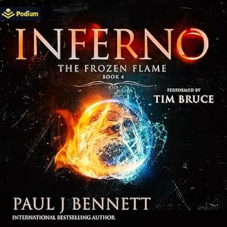 Inferno Audiolibro Por Paul J. Bennett arte de portada