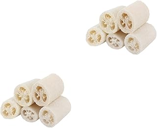 COHEALI Esponja De Banho 10 Pçs Esponja De Banho Esponja De Banho Bucha Esponja De Banho Bucha Esponja De Banho Bucha Esponja De Banho Bucha Bucha De Costas Escova De Prato Natural Branco