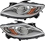 Compatible with Mazda CX-9 Headlights Lamps Set 2010 2011 2012 Halogen Driver and Passenger Side