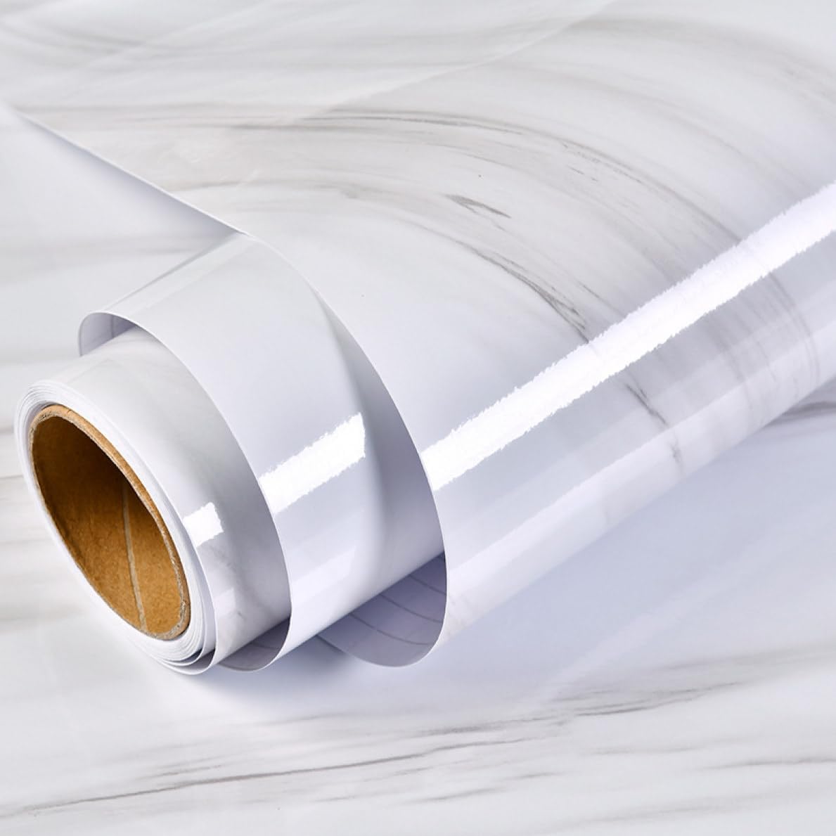 [YXSNG] 厚手 壁紙 シール 大理石 カッティングシート 大理石調 リメイクシート のり付き マーブル クラック 石目 おしゃ