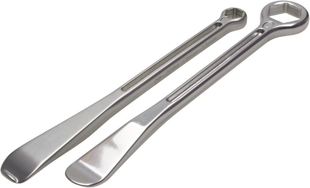 Motion Pro 08-0540 24mm and 12/13mm T-6 Combination Tire Lever/Wrench Set