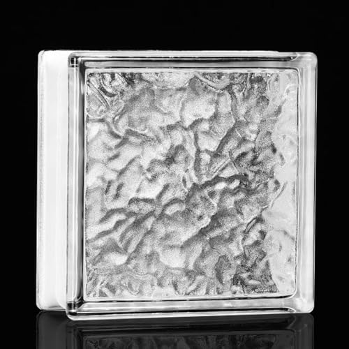 Briques de cristal isolantes phoniques et thermiques pour intérieur chic