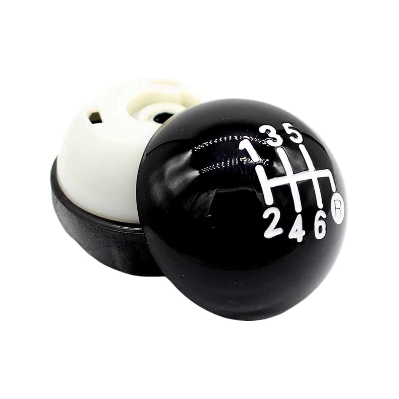 Mkgkacvcpt Black 6 Speed For Fiat 500 500C 2012-2013 Gear Knob Style Abs