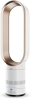 Raffreddatore d'Aria,radiatore Aria Ventola Bladeless,condizionatore d'Aria Ventola Raffredamento Sicurezza di Ioni Negativi Ventilatore A Torre,Ventilatore Muto-d'oro 16inch