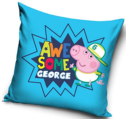 Mgs33 - Funda de cojín (40 x 40 cm), diseño de Peppa Pig