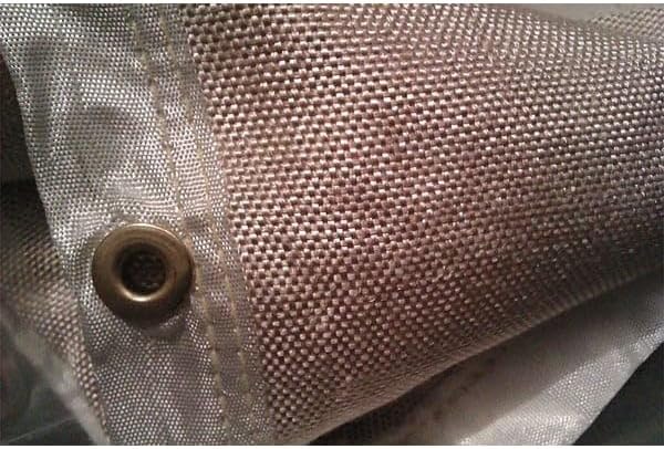 Welding Blanket-Fiberglass, 10 ft. W., 6 ft. H., 18 oz/sq yd, 1,000 Degrees F Withstand Temp., Tan-G5307556