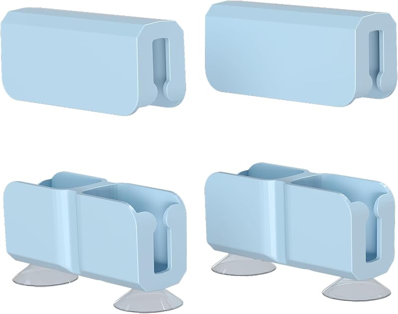 Conectores para Cercadinho de Cães LoveTail Azul, Formato I, M-DPC-4PCS, Pacote com 4