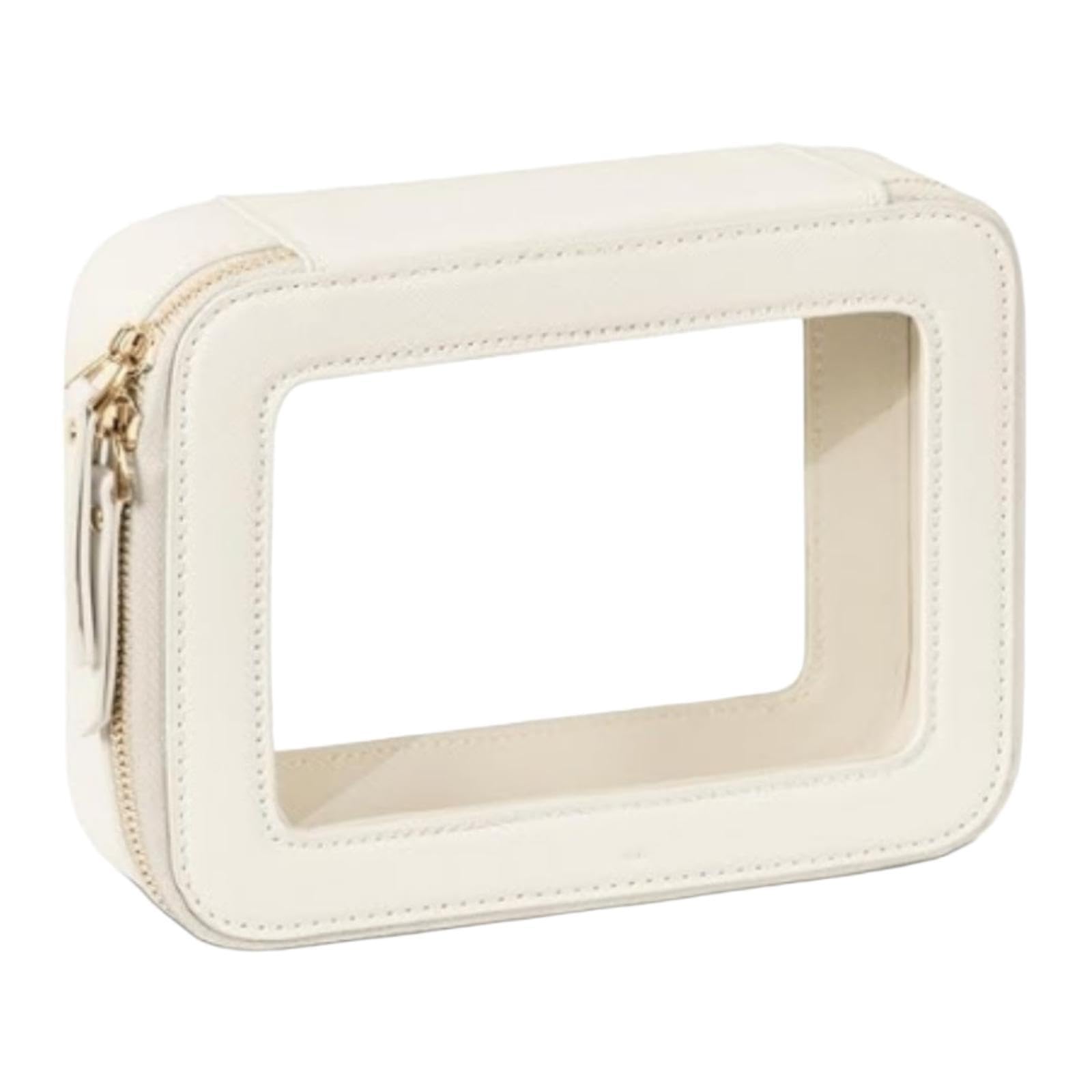 Calandis™ Clear Makeup Bag Toiletry Pouch Cosmetic Case Small Toiletry Bag Sister Wife White | Makeup Bags & Cases | Makeup | Health & Beauty-image-29