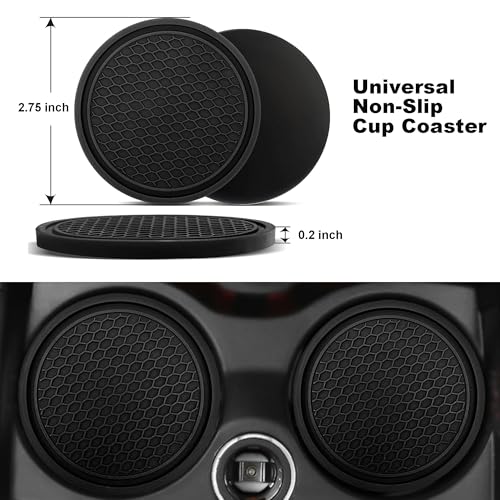 Image of 2 Packs License Plate Frame Carbon Fiber Printed Aluminum Metal Licence Plate Holder for Car Universal Fit for Men Women