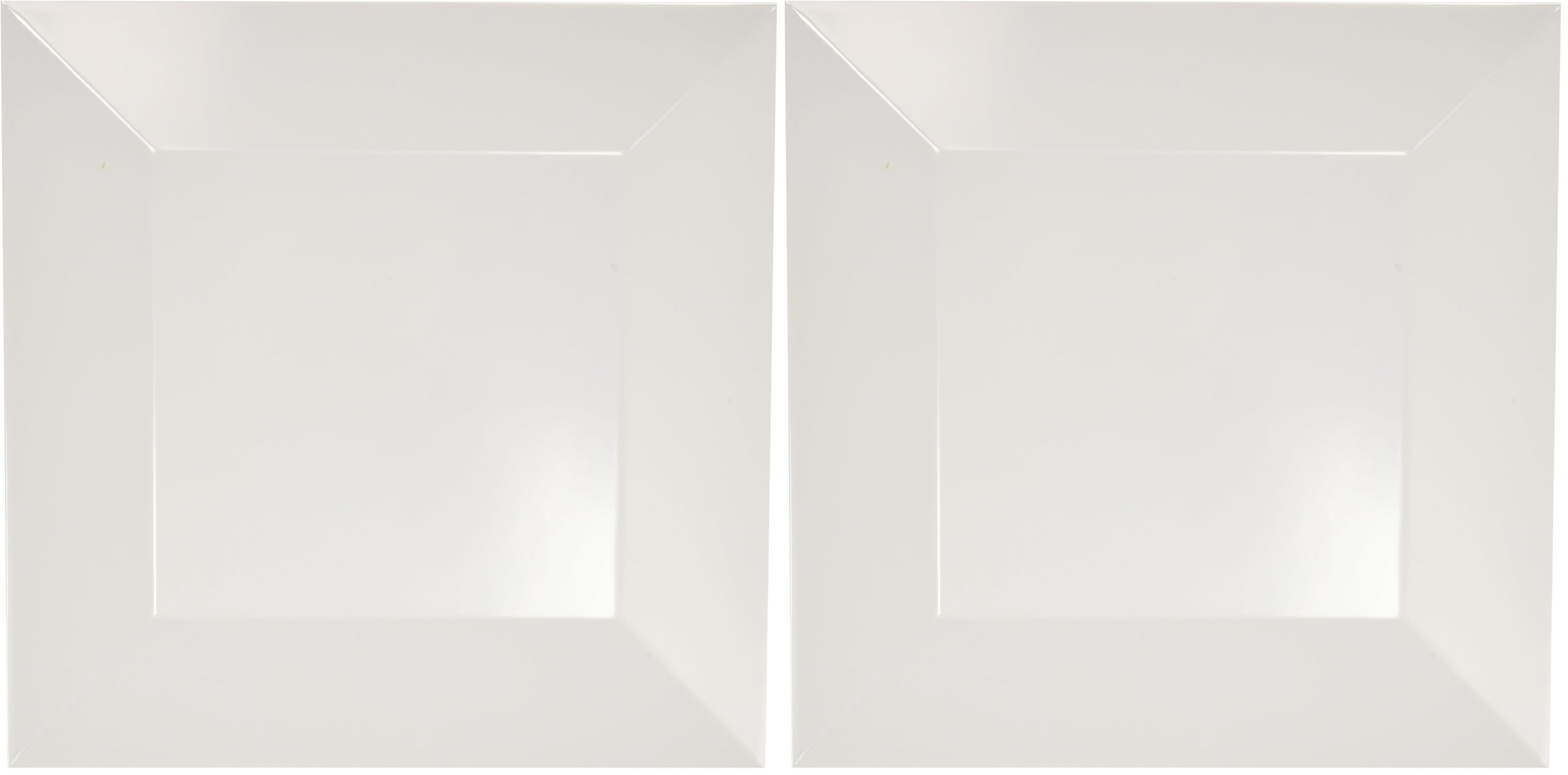American Metalcraft Large (Pack of 2) / White / Modern Platters