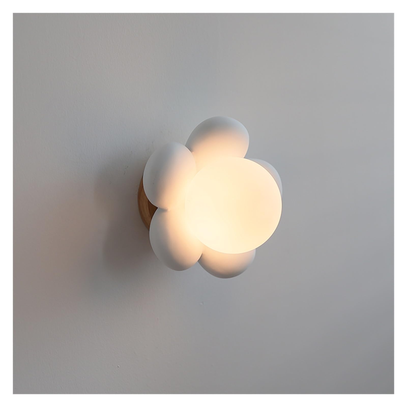 Lámpara de pared LED moderna e iluminación interior decorativa en estilo blanco 8