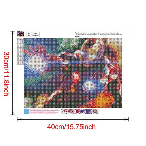 5D DIY Diamond Painting Kit,5D Volledige Diamant Cross Stitch Craft kit Borduren Strass Cross Stitch Arts Handwerk… - Afbeelding 5
