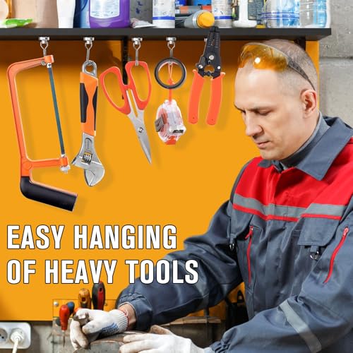 4 x magnetyczne haczyki 13,6 kg + neodymowe obrotowe magnetyczne haczyki do lodówki, mocne magnetyczne haczyki do pracy, kuchni, na kemping i furgonetkę
