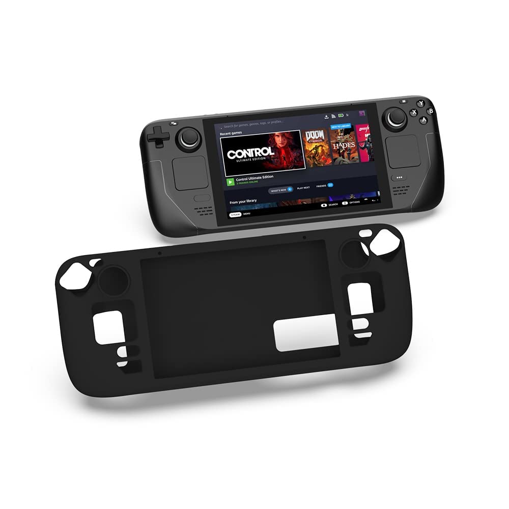 See full amazon price history chart for New World Silicone Case for Steam Deck,Protective Cover Case Compatible with Valve Steam Deck Shock-Absorption, Non-Slip and Anti-Scratch Design-Black New World Silicone Case for Steam Deck,Protective Cover Case Compatible with Valve Steam Deck Shock-Absorption, Non-Slip and Anti-Scratch Design-Black (B0BTZ5F9QC) Amazon Price History, Amazon Price Tracker