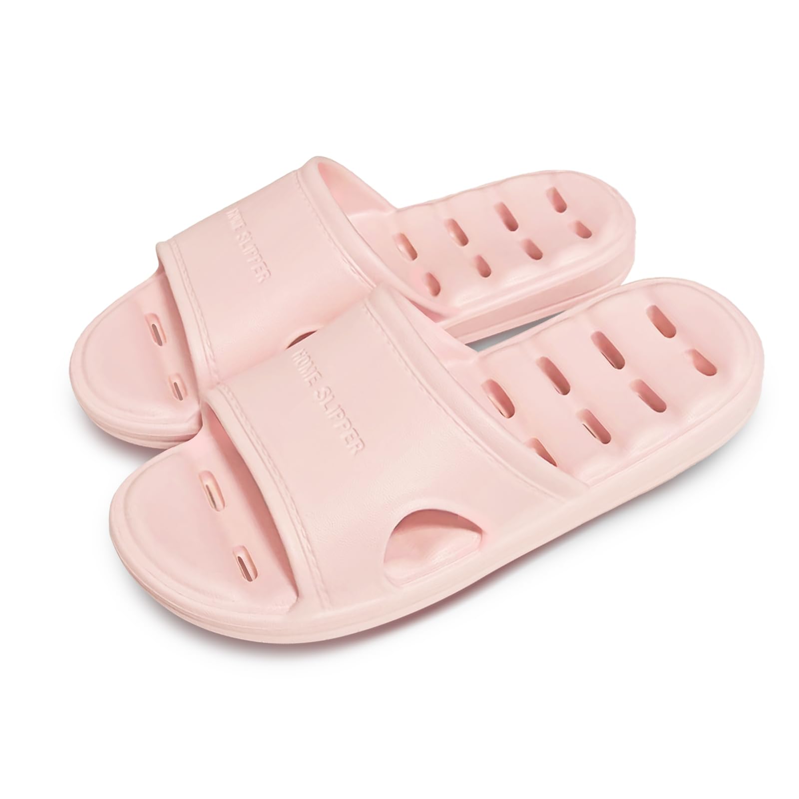 COONE Buty prysznicowe dla kobiet i mężczyzn, miękko wyściełane, antypoślizgowe, wygodne, szybkoschnące sandały z otworami, do łazienki, domu, basenu, spa