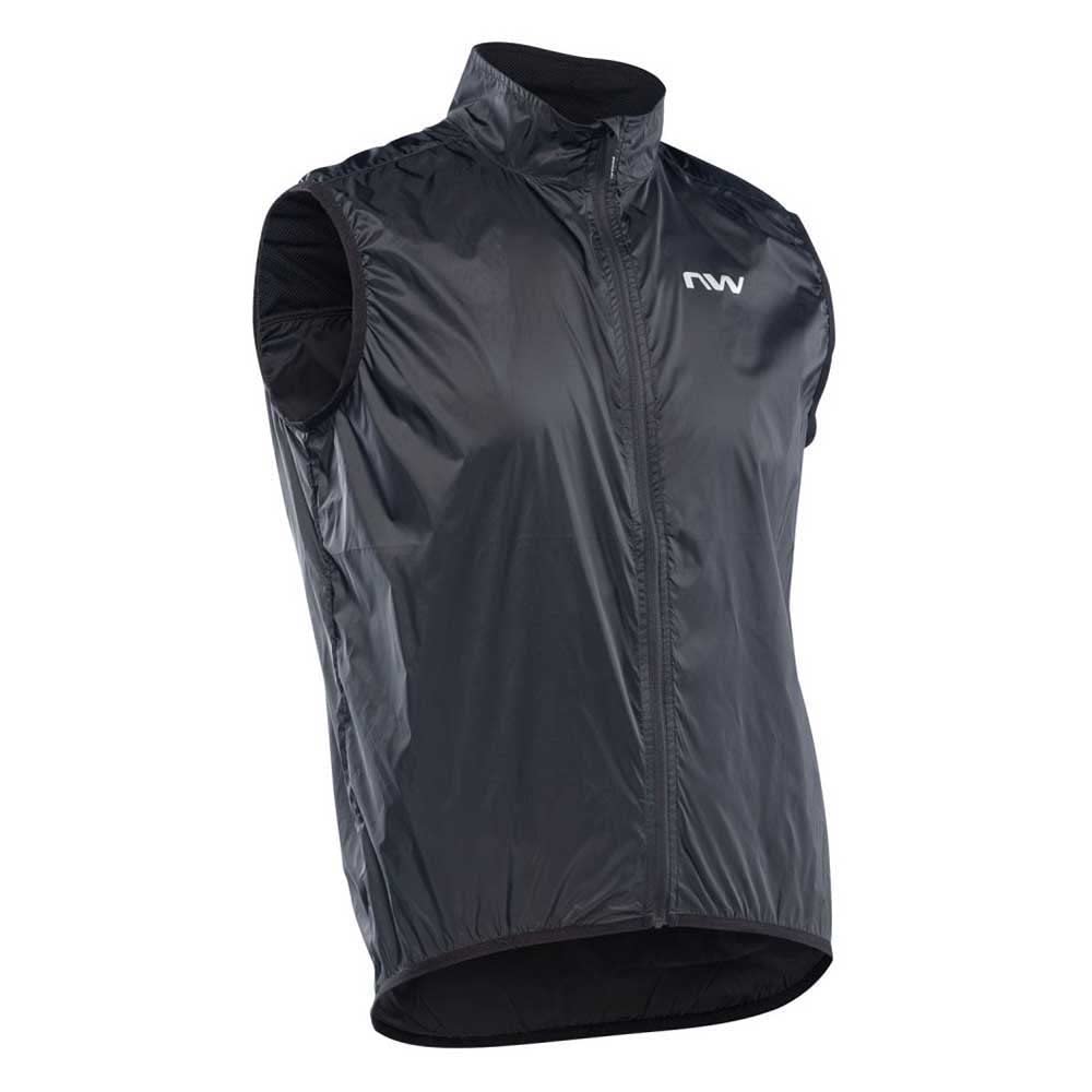 Northwave Breeze 3 - Gilet a vento per bicicletta, colore nero 2024
