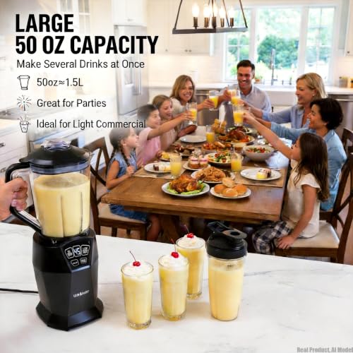 Liebe&Lecker blender controls and speeds