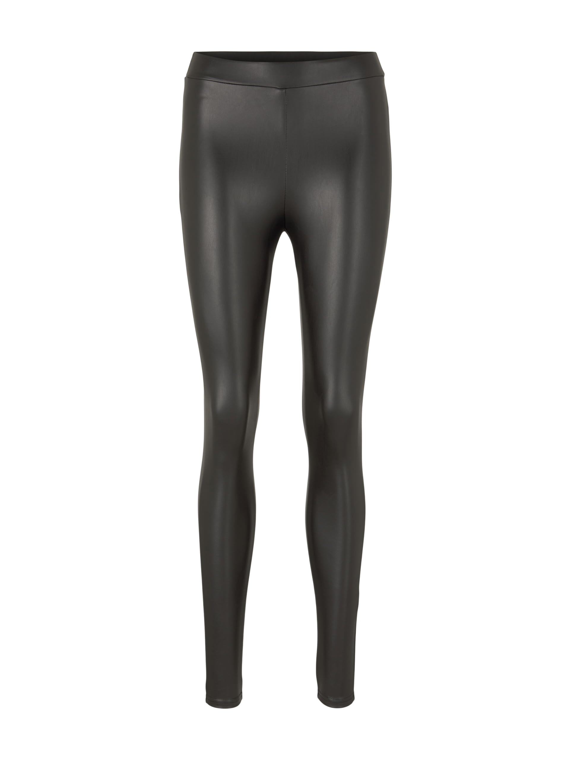 Tom Tailor Denim Damen Leggings in Fake-Leder-Optik