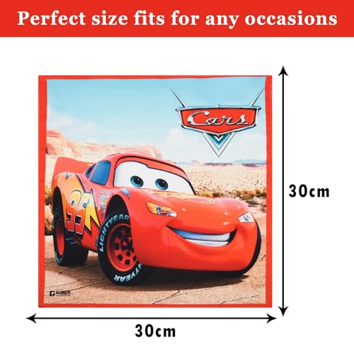 Image of Kuber Industries Cotton Handkerchiefs for Boys & Girls | Rumal | Fashionable Hankies for Gifting | Gentle on Skin | Pack of 24 | Multicolor