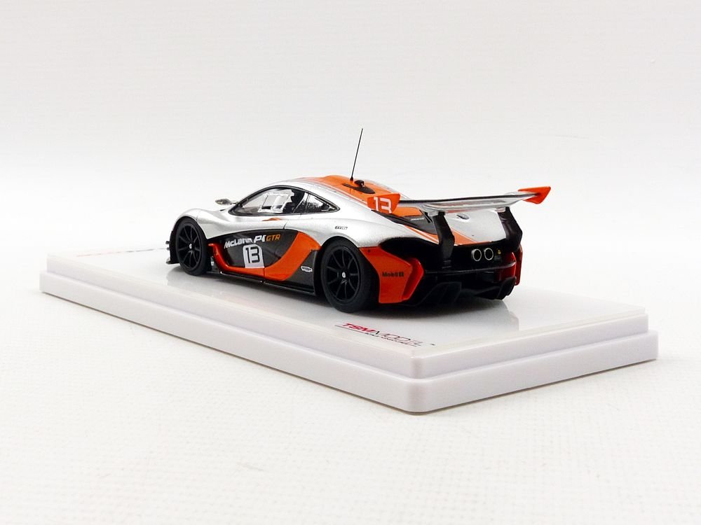 ミニカー TSMMODEL1/43McLaren P1 GTR #13 2015 TSM 1/43 マクラーレン P1-GTR #13 2015 シルバー/オレンジ