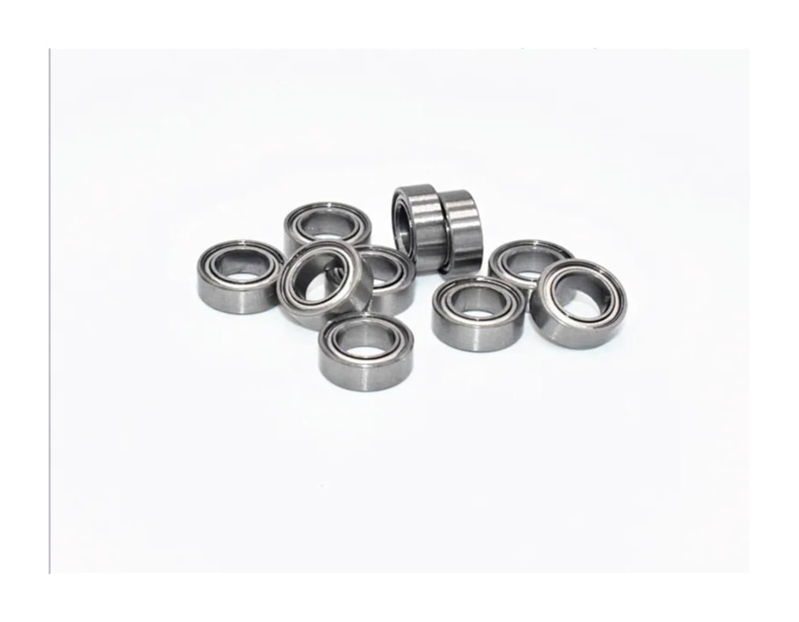 Otenc One Color Bearings, Miniature Bearings 10Pieces Mr42 Mr52zz Mr63zz Mr74zz Mr85zz Mr106 Mr117 Mr128 Mr148 Mr155zz Transmission Parts(Mr117zz 7X11x3mm)(Mr128zz 8X12x3.5mm)