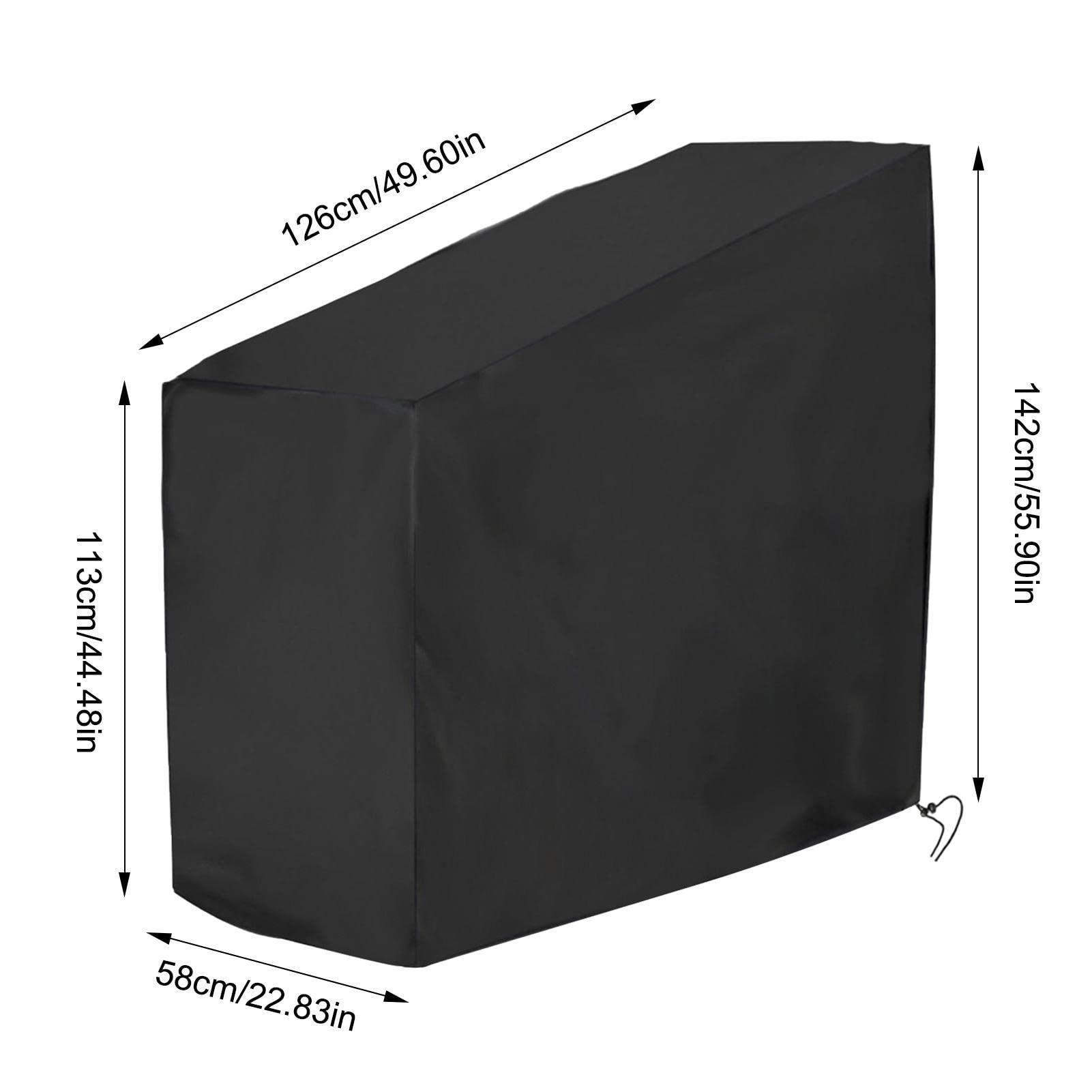 Copertura Impermeabile DEERGAZE Per Cyclette - Telo Per Interni/Esterni, Oxford 210D, 123x120x55cm - Foto 5