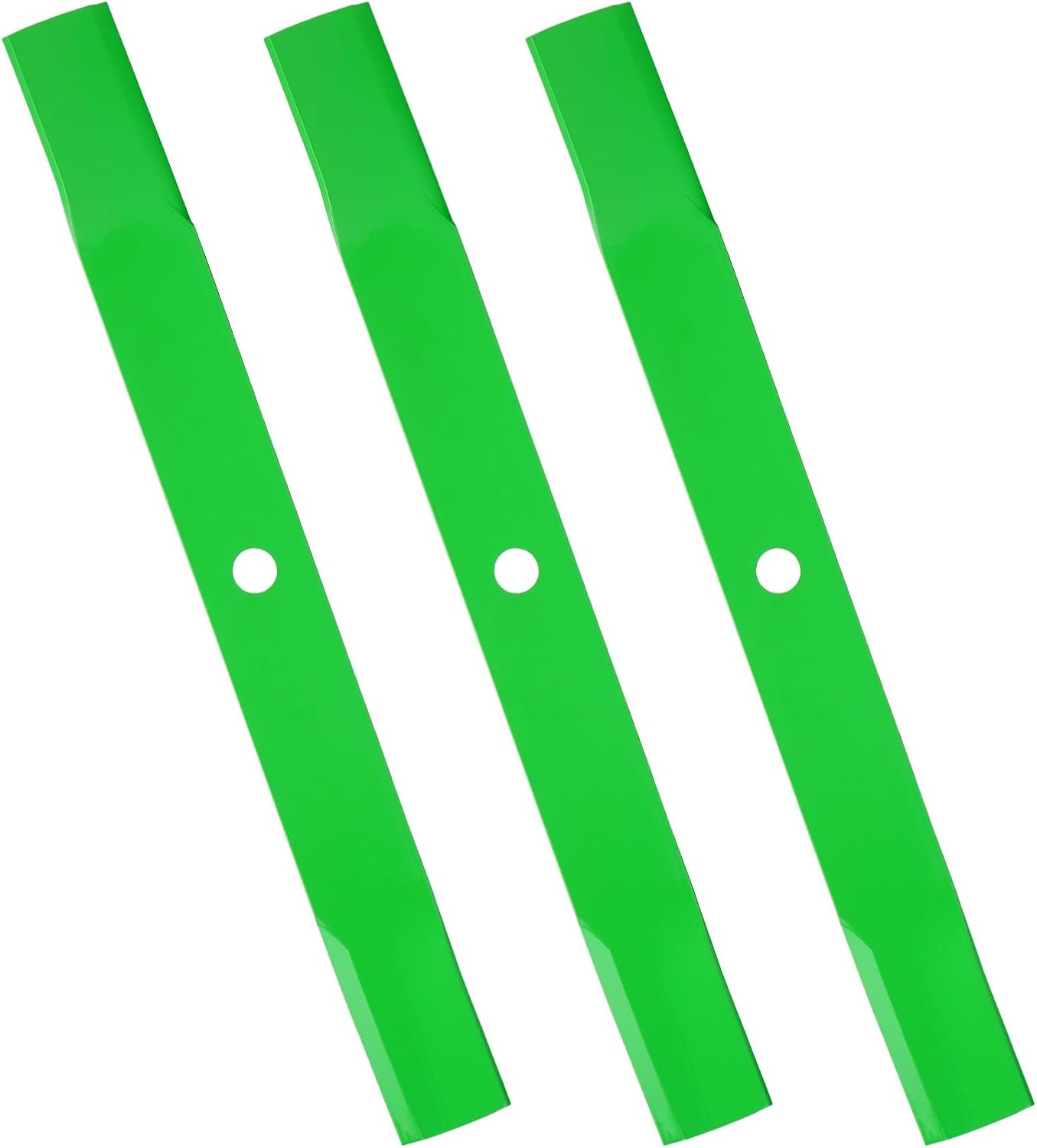 Lawn Mower Blades High Lift Blades with 72 inch Decks Fits for AM102401 AM102402 AM30698 AM38314 M119975 M141786 M80783 M83363 for John Deere 2032R, 3 PCS