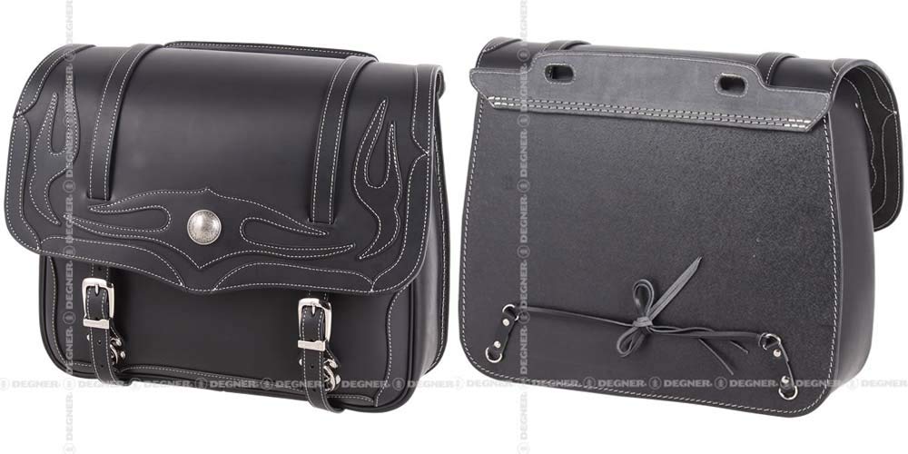 Amazon | DEGNER(デグナー) サドルバッグ レザー 4mm厚 38x45x16.5cm 