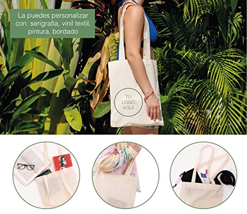La mejor comparación de Bolsas ecológicas de tela los preferidos por los clientes. 18 Imagen adicional