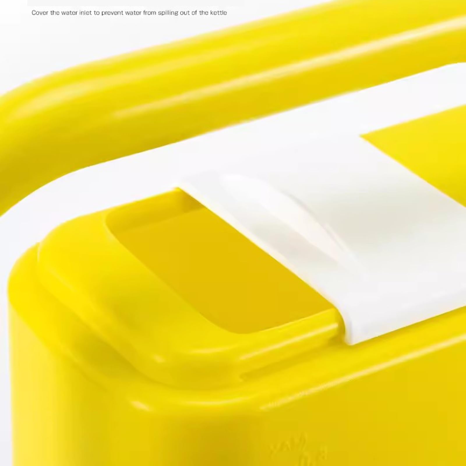 Konewka Konewka o pojemności 1,3 galona na rośliny zewnętrzne, żółte konewki domowe kwiat ogrodowy, plastikowe ze zdejmowaną dyszą i długą wylewką opryskiwacz ogrodowy