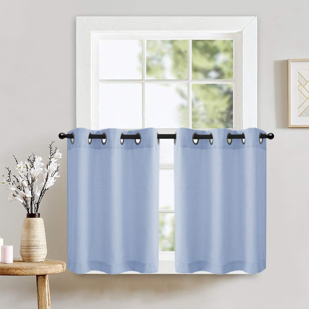 Blue Bathroom Window Curtains Curtains & Drapes 2023