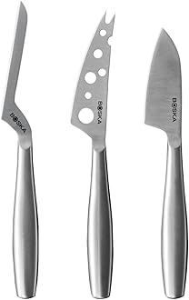 BOSKA 3pc Set Copenhagen, Stainless Steel, Explore Collection Cheese Knife, 1 EA