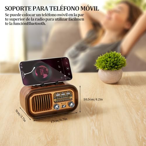 Opiniones de Radio portatil para comprar hoy. 18 Imagen adicional