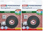 tesa – tesa Powerbond Outdoor doppelseitiges Montageband - 1,5 m x 